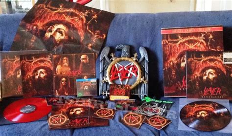 slayer metal eagle box set|SLAYER: 'Repentless' Metal Eagle Edition Content Revealed.